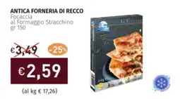 ANTICA FORNERIA DI RECCO Focaccia al Formaggio Stracchino