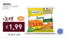 Prezzemolo e Vitale OROGEL Zucca a Cubetti offerta