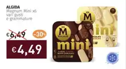 Prezzemolo e Vitale ALGIDA Magnum Mini x6 vari gusti e grammature offerta
