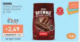 FARMO Choco Brownie Senza Glutine