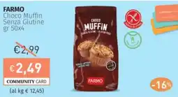 Prezzemolo e Vitale FARMO Choco Muffin Senza Glutine offerta