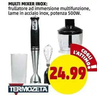 PENNY Multi mixer inox offerta