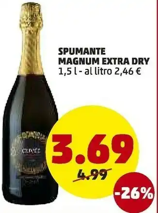 PENNY Spumante magnum extra dry 1500 ml offerta
