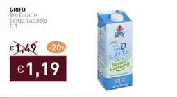 Prezzemolo e Vitale GRIFO Tre D Latte Senza Lattosio offerta