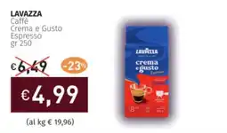 Prezzemolo e Vitale LAVAZZA Caffè Crema e Gusto Espresso offerta