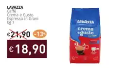 Prezzemolo e Vitale LAVAZZA Caffè Crema e Gusto Espresso in Grani offerta