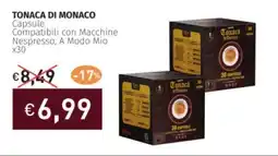Prezzemolo e Vitale TONACA DI MONACO Capsule Compatibili con Macchine Nespresso, A Modo Mio x30 offerta