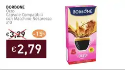 Prezzemolo e Vitale BORBONE Orzo Capsule Compatibili con Macchine Nespresso x10 offerta