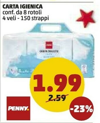 PENNY Dentifricio offerta
