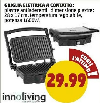 PENNY Griglia elettrica a contatto offerta