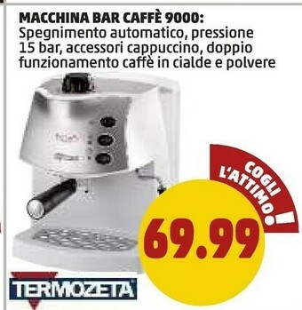 Macchina bar caffe 9000
