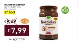 Prezzemolo e Vitale RIGONI DI ASIAGO Nocciolata Bio L'Originale offerta