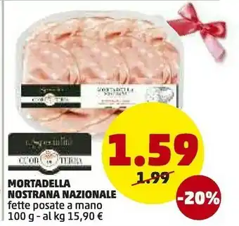 Mortadella nostrana nazionale 100 g