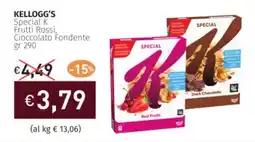 Prezzemolo e Vitale KELLOGG'S Special K Frutti Rossi, Cioccolato Fondente offerta