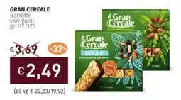 Prezzemolo e Vitale GRAN CEREALE Barrette vari gusti offerta