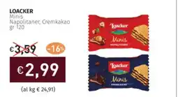 Prezzemolo e Vitale LOACKER Minis Napolitaner, Cremkakao offerta