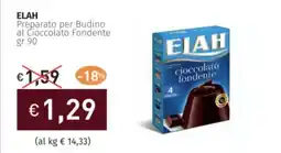 Prezzemolo e Vitale ELAH Preparato per Budino al Cioccolato Fondente offerta