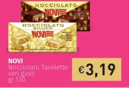 Prezzemolo e Vitale NOVI Nocciolato Tavolette vari gusti offerta