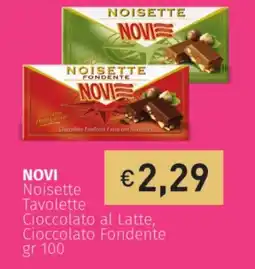 Prezzemolo e Vitale NOVI Noisette Tavolette Cioccolato al Latte, Cioccolato Fondente offerta