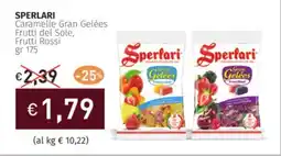 Prezzemolo e Vitale SPERLARI Caramelle Gran Gelées Frutti del Sole, Frutti Rossi offerta
