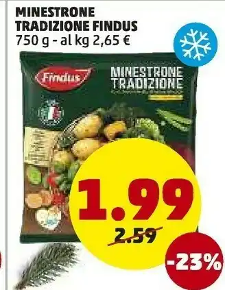 PENNY Minestrone tradizione 750 g(ml) offerta