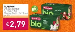 Prezzemolo e Vitale PLASMON Omogeneizzati di Carne Bio Manzo, Pollo, Tacchino offerta