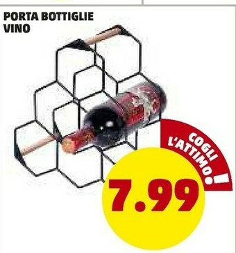 PENNY Porta bottiglie vino offerta