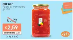 Prezzemolo e Vitale GIU' GIU' Polpa di Pomodoro offerta