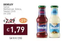 Prezzemolo e Vitale DEVELEY Salsa Barbecue, Greca, Sweet Chili offerta