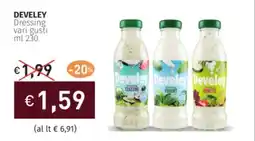 Prezzemolo e Vitale DEVELEY Dressing vari gusti offerta