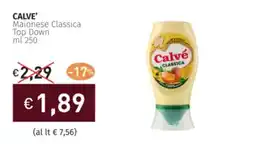 Prezzemolo e Vitale CALVE' Maionese Classica Top Down offerta