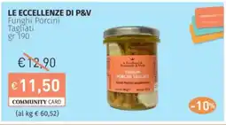 Prezzemolo e Vitale LE ECCELLENZE DI P&V Funghi Porcini Tagliati offerta