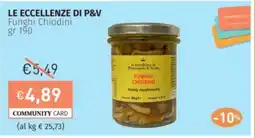 Prezzemolo e Vitale LE ECCELLENZE DI P&V Funghi Chiodini offerta