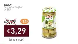 Prezzemolo e Vitale SACLA' Carciofini Tagliati offerta