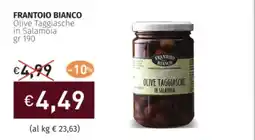 FRANTOIO BIANCO Olive Taggiasche in Salamoia