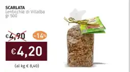 Prezzemolo e Vitale SCARLATA Lenticchie di Villalba offerta