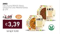 Prezzemolo e Vitale AMIO Ceci/Curry/Mirtilli Rossi, Lenticchie alla Mediterranea offerta