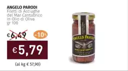 Prezzemolo e Vitale ANGELO PARODI Filetti di Acciughe del Mar Cantabrico in Olio di Oliva offerta