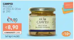 Prezzemolo e Vitale CAMPISI Ricciola in Olio di Oliva offerta