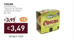 Prezzemolo e Vitale COALMA L'Autentico Trancio di Tonno all'Olio di Oliva offerta