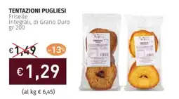 TENTAZIONI PUGLIESI Friselle Integrali, di Grano Duro