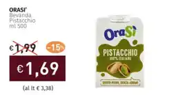 Prezzemolo e Vitale ORASI' Bevanda Pistacchio offerta