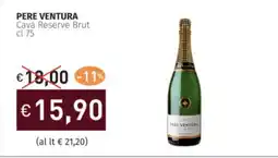 PERE VENTURA Cava Reserve Brut