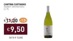 Prezzemolo e Vitale CANTINA CASTIADAS Notteri Vermentino offerta