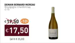 Prezzemolo e Vitale DEMAIN BERNARD MOREAU Bourgogne Chardonnay offerta