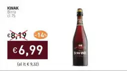Prezzemolo e Vitale KWAK Birra offerta