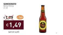 SEMEDORATO Birra Rossa