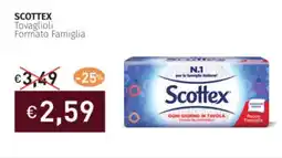 Prezzemolo e Vitale SCOTTEX Tovaglioli Formato Famiglia offerta