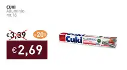 Prezzemolo e Vitale CUKI Alluminio mt 16 offerta