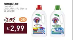 CHANTECLAIR Lavatrice Color, Muschio Bianco